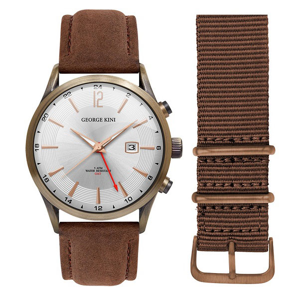 Часы George Kini Gents Collection GK.18.BR.1BR.2.BR.0